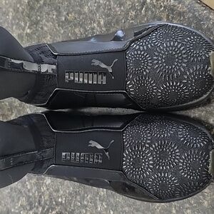 PUMA Fierce Black Slip-On Shoes